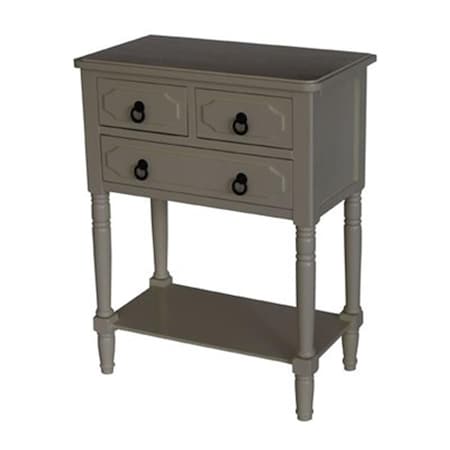 4D Concepts 4D Concepts 550497 Simple Simplicity 3 drawer chest -Buttermilk 550497